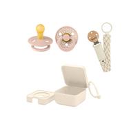 BIBS Dummies Bundles (3 Pieces) - Ivory/Jasmine Blush Studio Jasmine Blush