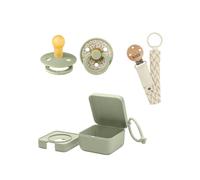 BIBS Dummies Bundles (3 Pieces) - Ivory/Jasmine Sage Studio Jasmine Sage