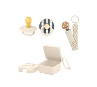 BIBS Dummies Bundles (3 Pieces) - Ivory/Steel Blue Studio Blue/Ivory