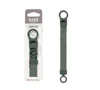 BIBS Dummy Clip Loop, Fits All BIBS Dummies, Pine | Dummy Chain Holder | Fits All BIBS Dummies | Secure One-Handed Attachment | No More Dropped Dummies