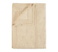 BIBS Knitted Blanket - Wavy Ivory 1 pcs