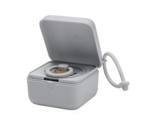 BIBS Pacifier Box with Strap. Soother Holder and Steriliser case. 100% BPA Free Food-Grade Material. Made in Denmark. Cloud