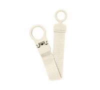 BIBS Soother Clip Loop 0+ Months 1 Pack Ivory