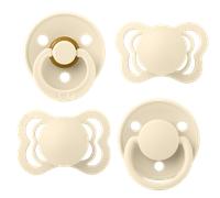 BIBS Try-It Collection Size 1 Ivory 4 pcs