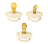 BIBS Try-It Colour 3 Pack Size 1 Ivory 3 pcs