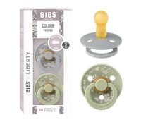 BIBS x Liberty Colour Capel Latex Size 2 Cloud/Sage 2 pcs