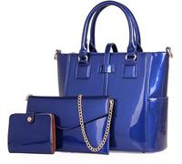 BIBTOO 3PCS Set Shoulder Handbag(Blue)