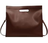 BIBTOO Business Briefcase Shoulder Bag Suitable for Both Men and Women(Coffee)