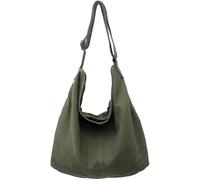 BIBTOO Canvas Shoulder Bag(Green)