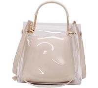 BIBTOO Clear Shoulder Bag(White)