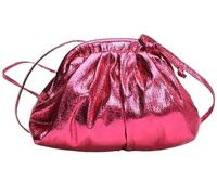 BIBTOO Clutch Purses Small Crossbody Bags(Mini-rose Red)