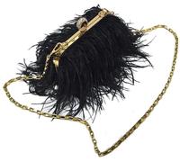 BIBTOO Evening Bag Women Handbag(Black)