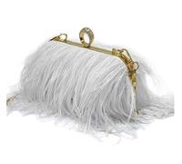 BIBTOO Evening Bag Women Handbag(White)