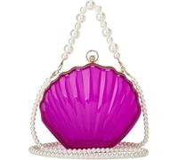 BIBTOO Fairy Shell Purse for Women Evening Bag(Purple)