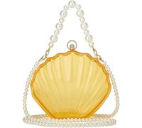 BIBTOO Fairy Shell Purse for Women Evening Bag(Yellow)