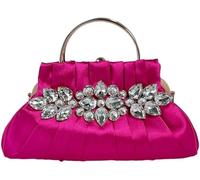 BIBTOO Floral Evening Satchel Purse(4)