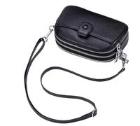 BIBTOO Genuine Leather Crossbody for Women Small Size Handbag Mobile Phone Clutch Wallet(2)