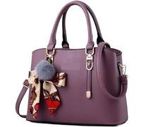 BIBTOO Handbags for Women(Purple)