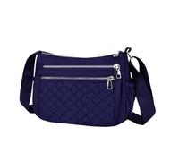 BIBTOO Hobo Bags for Women Casual Quilted Crossbody Purse Waterproof Shoulder Messenger Bag Lightweight Pocketbooks(Blue)