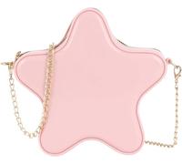 BIBTOO Leather Hobo Shoulder Chic Crossbody Purse Mini Star Clutch Handbags(1)