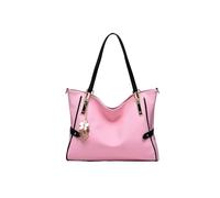BIBTOO Leather Tote Bags(Light Pink)