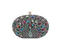 BIBTOO Peacock Evening Rhinestone(Black)