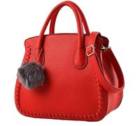 BIBTOO Purses and Handbags for Women(Red)