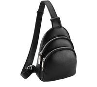 BIBTOO Small Sling Crossbody Bags(Black)