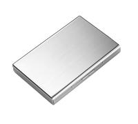 BIBTOO Stainless Steel Credit Card Holder Men Slim Anti Protect Travel ID Cardholder Women Wallet Metal Case(4,9.5 * 6.5 * 2cm)