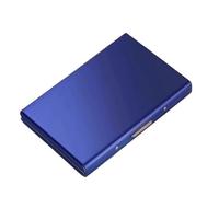 BIBTOO Stainless Steel Credit Card Holder Men Slim Anti Protect Travel ID Cardholder Women Wallet Metal Case(2,9.5 * 6.5 * 2cm)