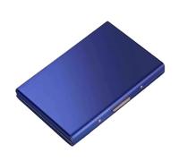 BIBTOO Stainless Steel Credit Card Holder Men Slim Anti Protect Travel ID Cardholder Women Wallet Metal Case(4)