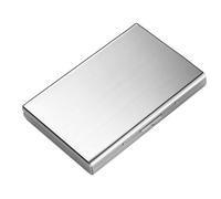 BIBTOO Stainless Steel Credit Card Holder Men Slim Anti Protect Travel ID Cardholder Women Wallet Metal Case(3)