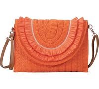 BIBTOO Straw Clutch Bags(3orange)