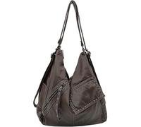 BIBTOO Women Hobo Shoulder Bag(Coffee)
