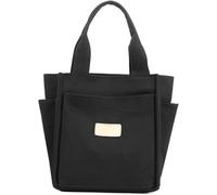 BIBTOO Women Shoulder Casual Handbag(Black)