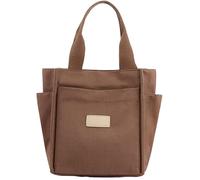 BIBTOO Women Shoulder Casual Handbag(Brown)