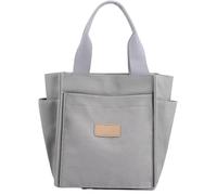 BIBTOO Women Shoulder Casual Handbag(Light Grey)