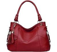 BIBTOO Women Top-Handle Bag(Burgundy)