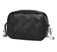 BIBTOO Woven Camera Crossbody Purses for Women Elegant Leather Shoulder Bag Square Phone Handbag with Adjustable Chain(2)