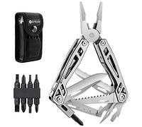 BIBURY Multitools,Multi-Tool Pliers with Rope Cutter,Can Opener,Screwdriver