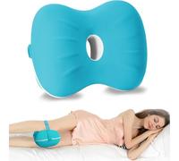 Bibykivn Knee Pillow for Side Sleepers - Orthopedic Memory Foam Leg Pillow, Ergonomically Designed to Relieve Knee Pain, Lower Back Pain & Improve Spinal Alignment - Ideal for Side Sleepers