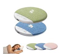 BibYuga 2026 New Sleep Pillow Speaker,Ultra-Thin Bluetooth Pillow Speaker with White Noise Timer, Bone Conduction Under Pillow Speaker, Soothing Sounds for Side Sleepers, Adults (2pcs-b)