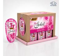 BiC 1, 2, 3, Flex 3, Twin Lady, Miss Soleil Women Disposable Shaver Blade Razors