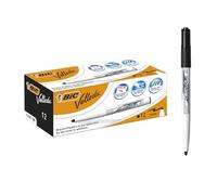 Bic 1199174109 Velleda 1741 Whiteboard Markers, Black, 12 Box