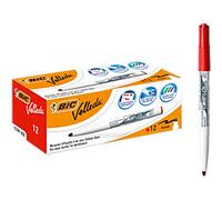 BIC® 1741 Non-permanent Whiteboard Marker Red Medium Bullet 1 - Pack of 12