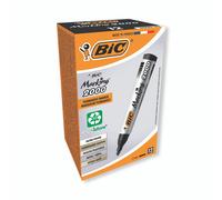 Bic 2000 Bullet Perm Marker BLK PK12