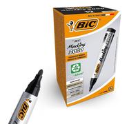 Bic BIC 2000 B/Tip Permanent Marker Black 820915 (12)
