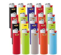 Bic 25 Maxi J26 Cigarette Lighters with Child Protection, Assorted Colours