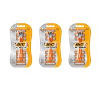 BIC 3 Hybrid Men’s Razor with 6 Replacement Cartridges 3 Blade Shaver