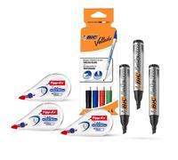 Bic 3x Tipp-Ex Mini Pocket Correction, 4x Whiteboard & 3x Permanent Markers Bic Multicolor
